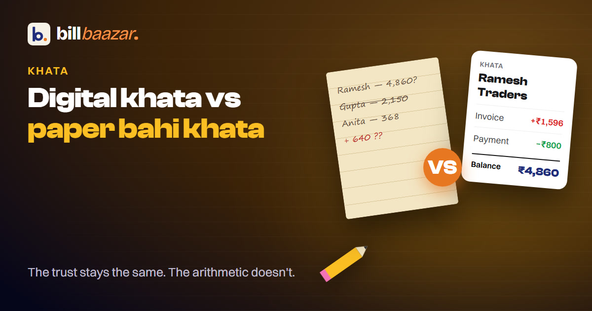Digital Khata vs. Paper Bahi Khata: What Actually Changes